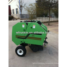 Tractor powered wheat straw baler